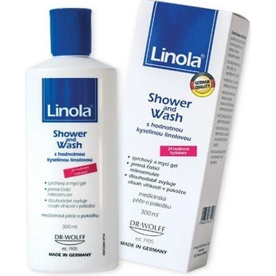 Linola Shower und Wasch 1×300 ml, emulsione gel