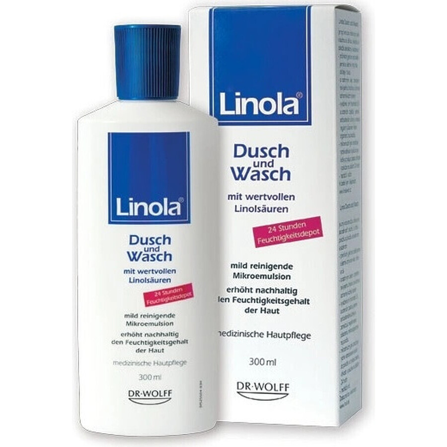 Linola Shower und Wasch 1×300 ml, emulsione gel