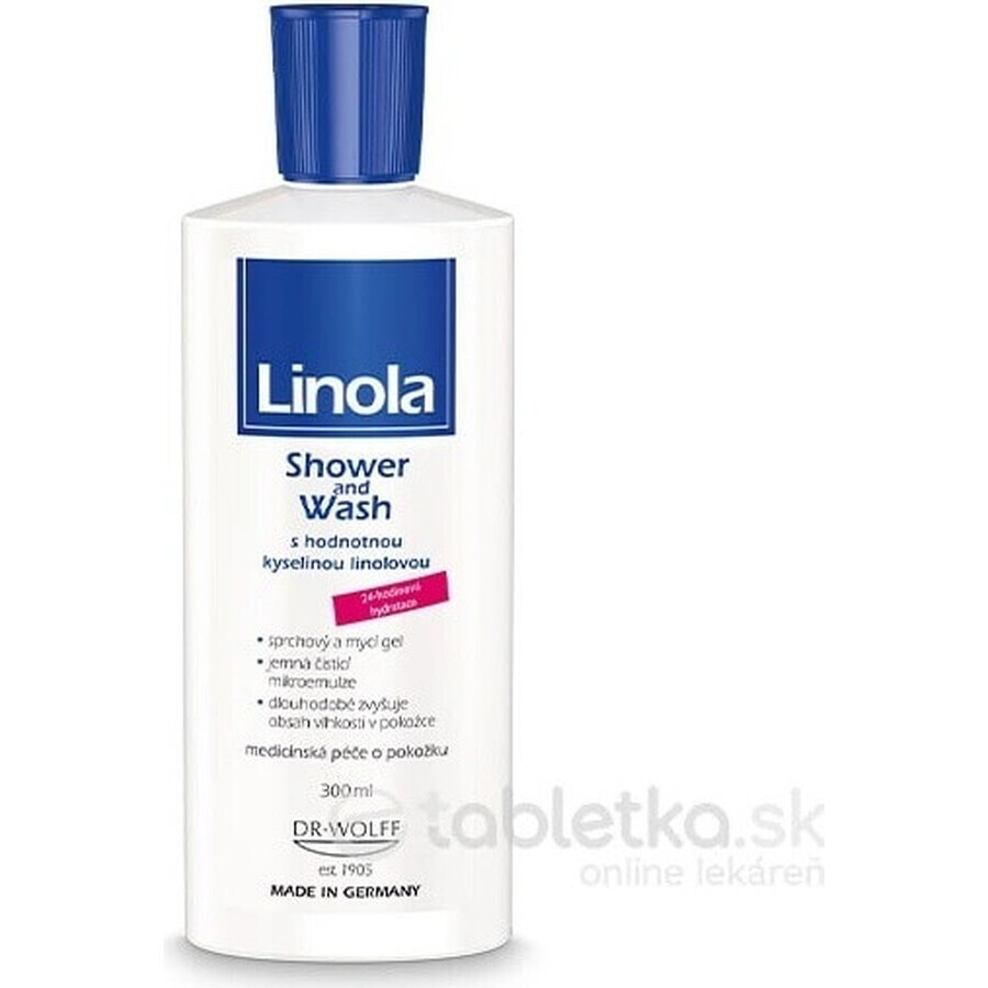 Linola Shower und Wasch 1×300 ml, emulsione gel