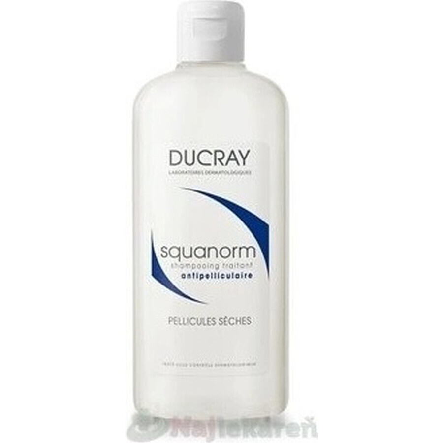 DUCRAY SQUANORM - PELLICULES SÉCHES 1×200 ml, shampoo against dry dandruff