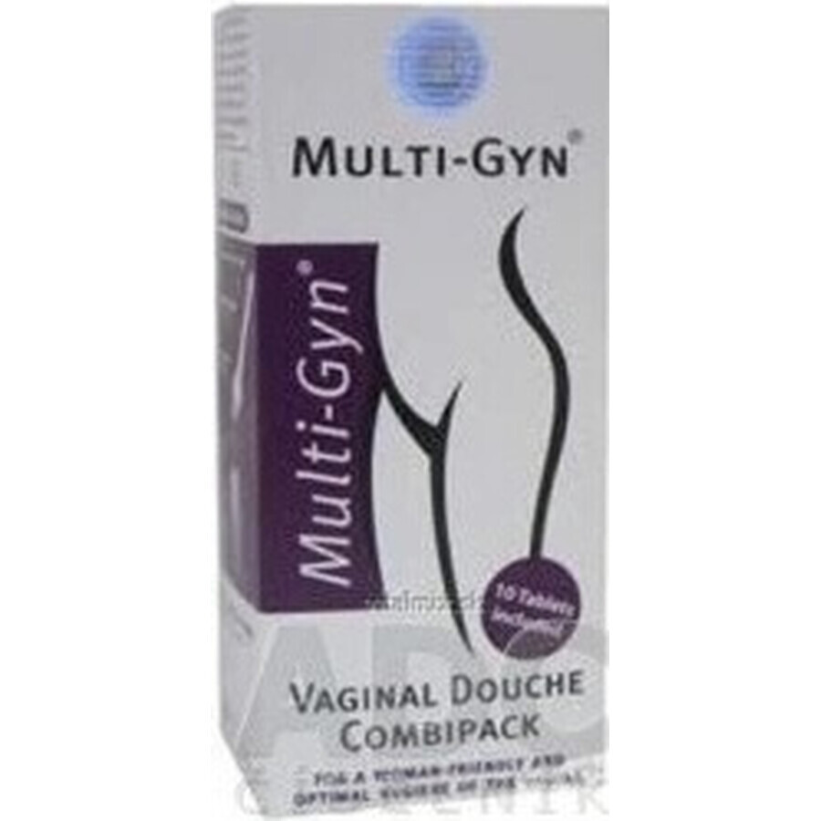 MULTI-GYN VAGINAL VAGINAL DOUCHE COMBIPACK 1×1 Set, für die vaginale Reinigung