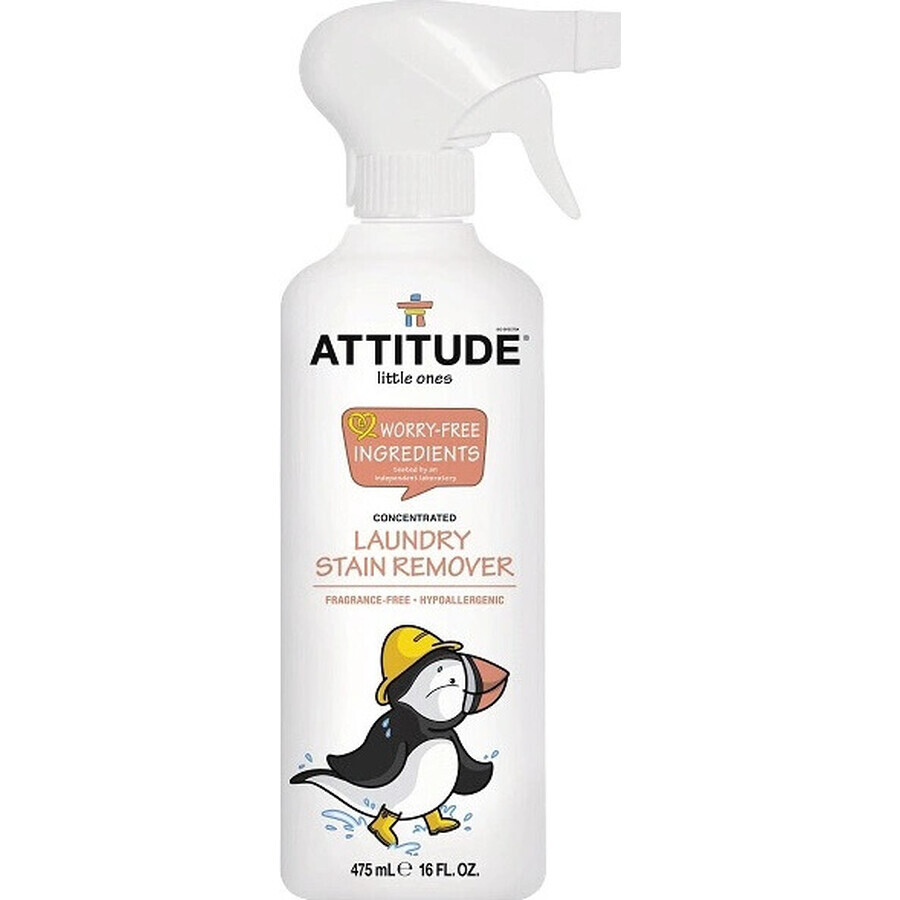 ATTITUDE Baby Detergente per bucato Spray 1×800 ml, smacchiante