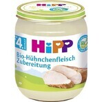 HiPP Puré de pavo ecológico 1×125 g, aperitivo de carne para niños