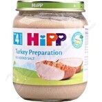 HiPP Puré de pavo ecológico 1×125 g, aperitivo de carne para niños