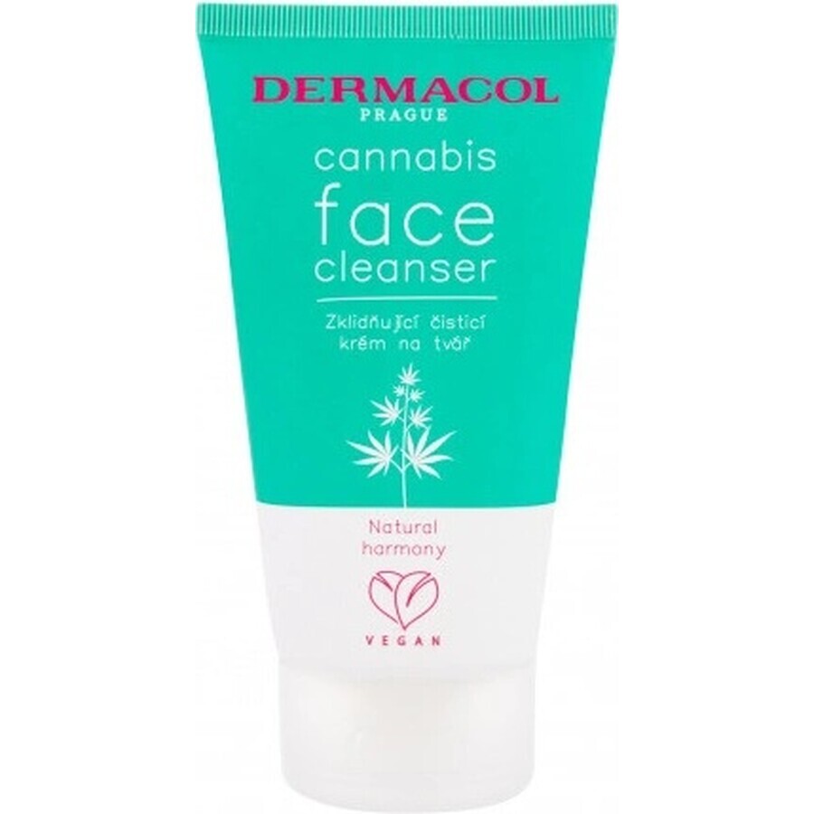 Dermacol Cannabis Crema detergente viso 1×150 ml, crema detergente viso