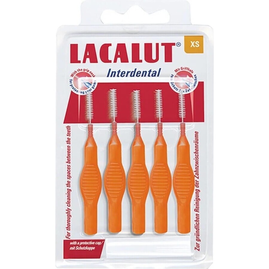 LACALUT Brosses à dents internes XS 1×5 pcs, brosses