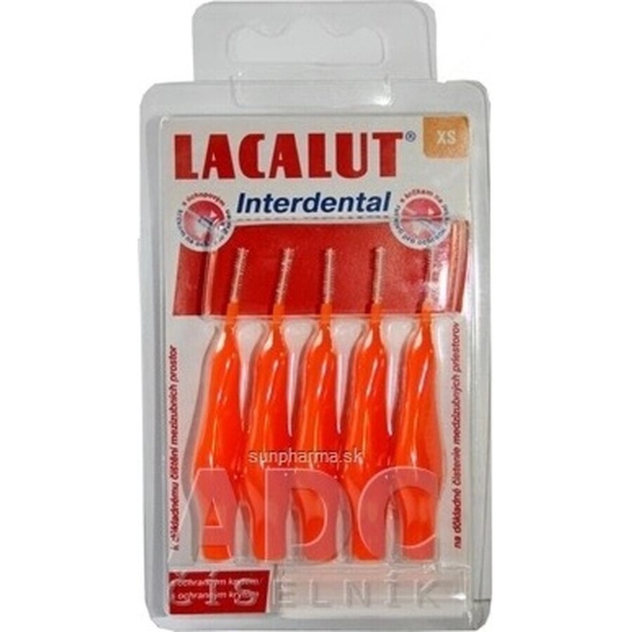 LACALUT Brosses à dents internes XS 1×5 pcs, brosses