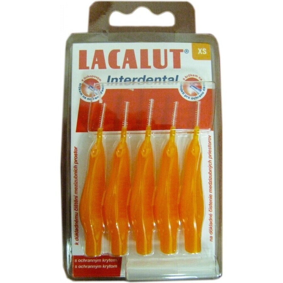 LACALUT Brosses à dents internes XS 1×5 pcs, brosses