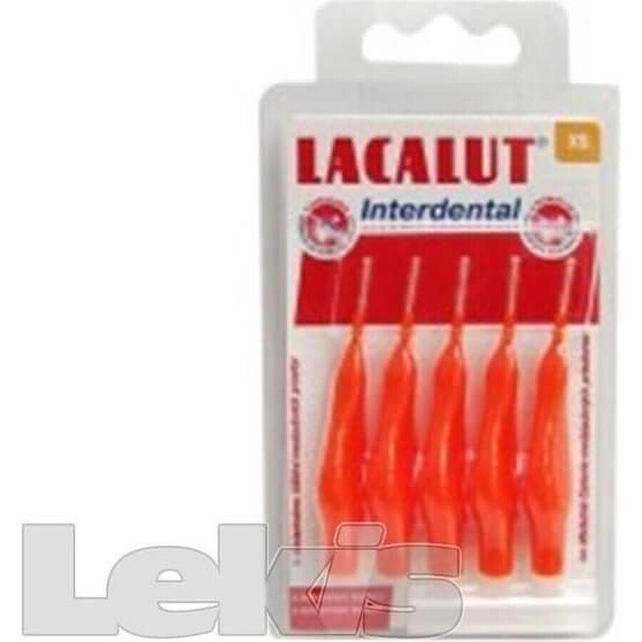 LACALUT Brosses à dents internes XS 1×5 pcs, brosses