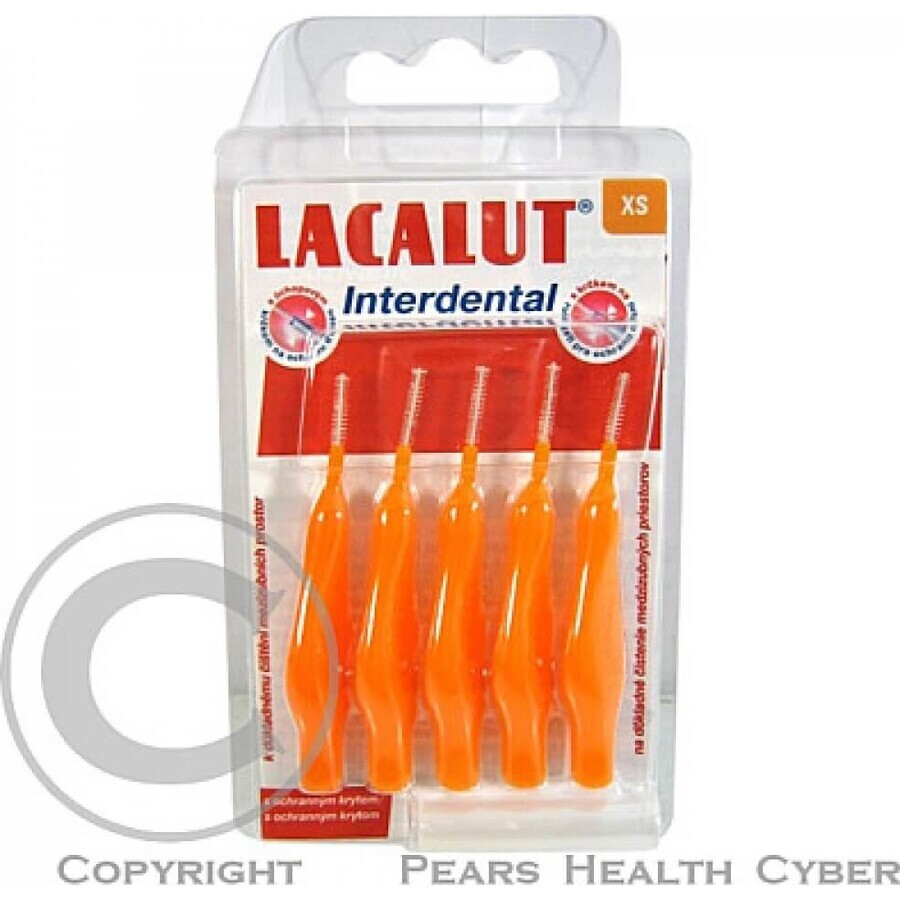 LACALUT Brosses à dents internes XS 1×5 pcs, brosses