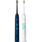 Philips Sonicare 5100 HX6851/34 1+1 1×1 set, sonische tandenborstel 2 stuks