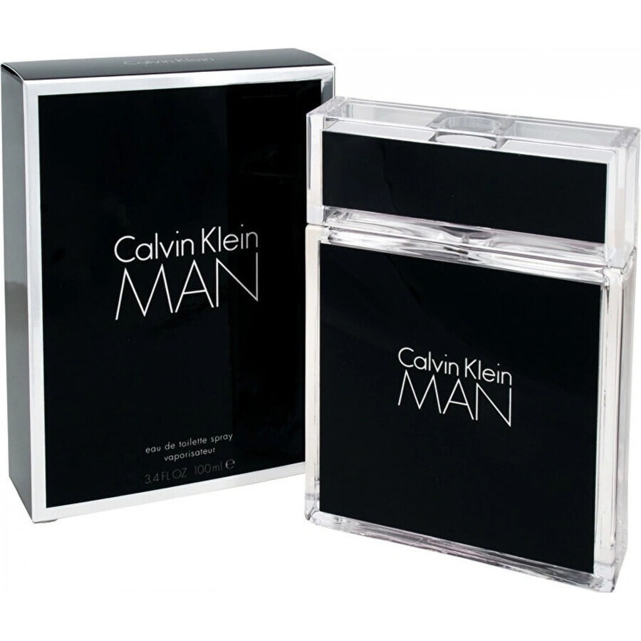 Calvin Klein Man Edt 100ml 1×100 ml, Eau de toilette