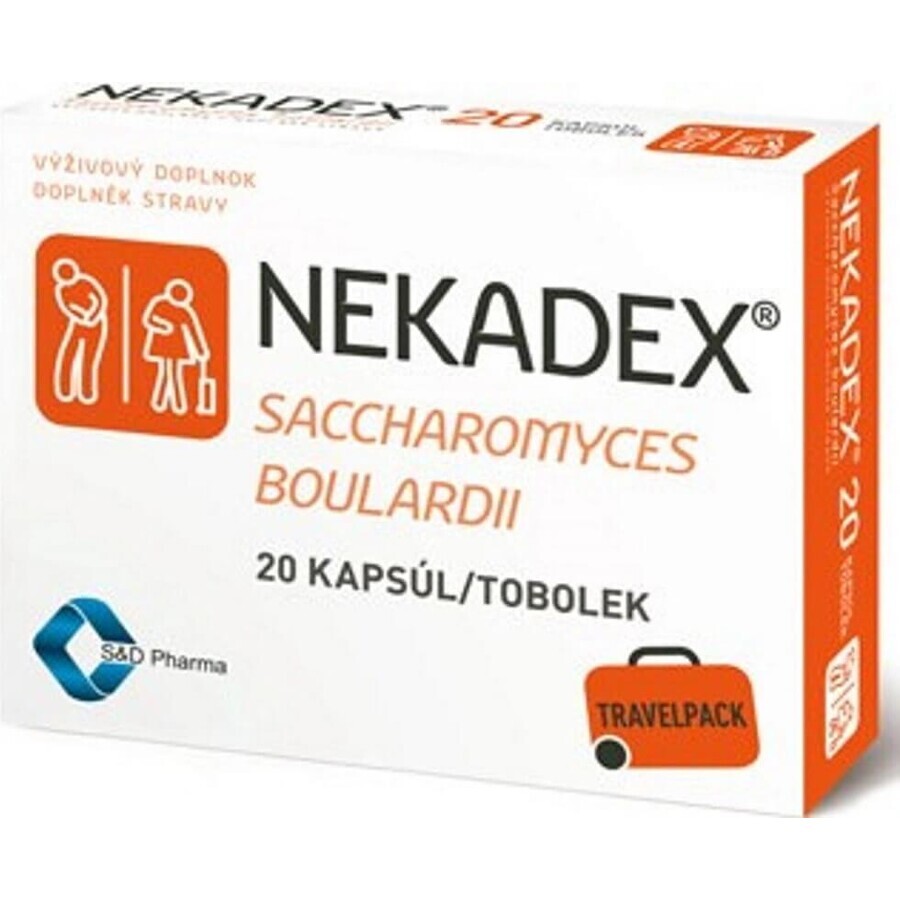 NEKADEX 1×20 cps, complément alimentaire