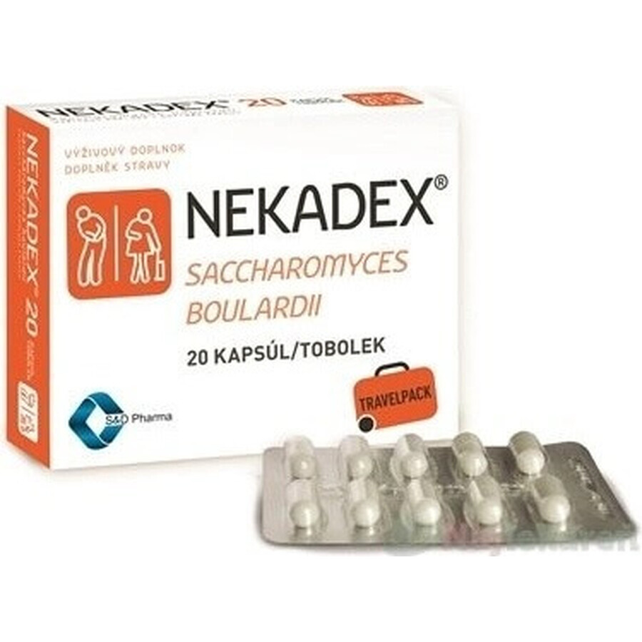 NEKADEX 1×20 cps, complément alimentaire