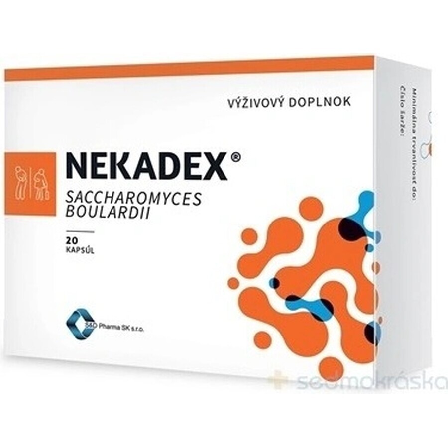 NEKADEX 1×20 cps, complément alimentaire