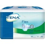 TENA Flex Super S 1×30 pcs, culotte d'incontinence avec ceinture à dégagement rapide