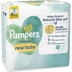 Toallitas Pampers 184pcs (4x46) Harmonie New baby 4×46 pcs, toallitas húmedas