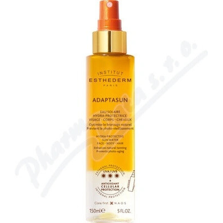 INSTITUT ESTHEDERM ADAPTASUN Loțiune de protecție solară bicomponentă pentru soare puternic 150 ml 1×150 ml, Loțiune de protecție solară pentru soare puternic