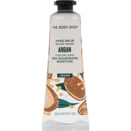 The Body Shop Crema mani all'argan 1×30 ml, crema mani