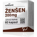 nefdesanté ŽENŠEN 200 mg 6×10 cps, Nahrungsergänzungsmittel