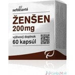 nefdesanté ŽENŠEN 200 mg 6×10 cps, Nahrungsergänzungsmittel