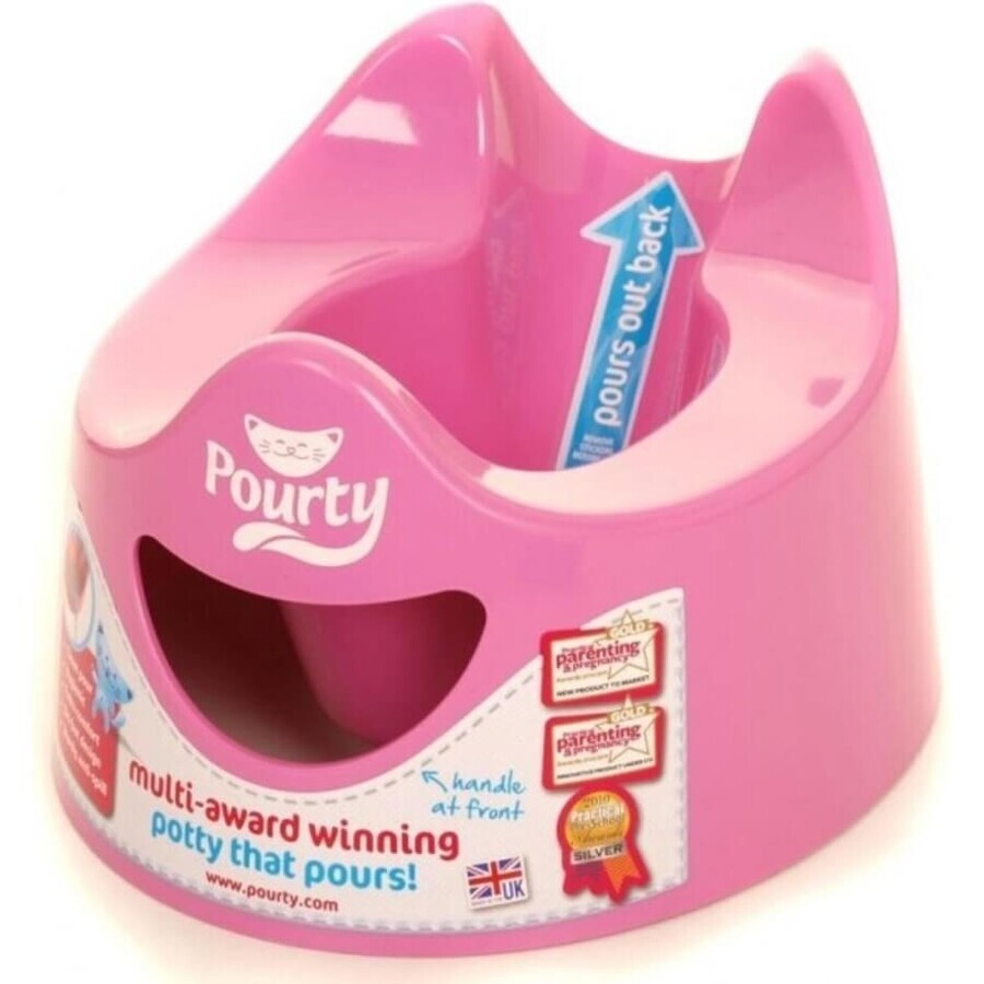 POURTY Easy molding potty 1×1 pc, pink