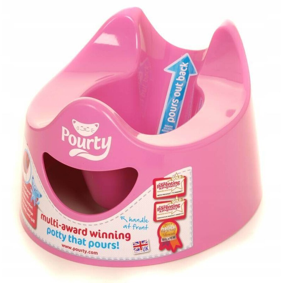 POURTY Easy molding potty 1×1 pc, pink