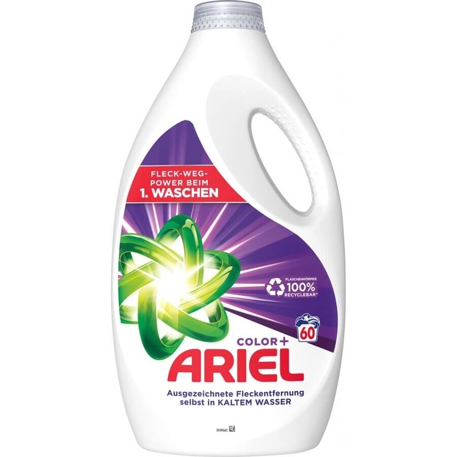 ARIEL GEL 3L / 60PD COLOUR CLEAN&FRESH 1×3000 ml, gel di lavaggio