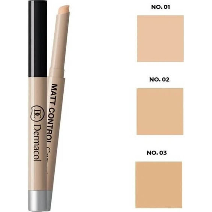 DERMACOL Concealer MATT CONTROL C2 1×1.1 g, concealer