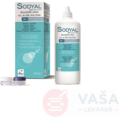 OMISAN Sodyal Unica contactlensvloeistof 1×360 ml voor alle soorten contactlenzen