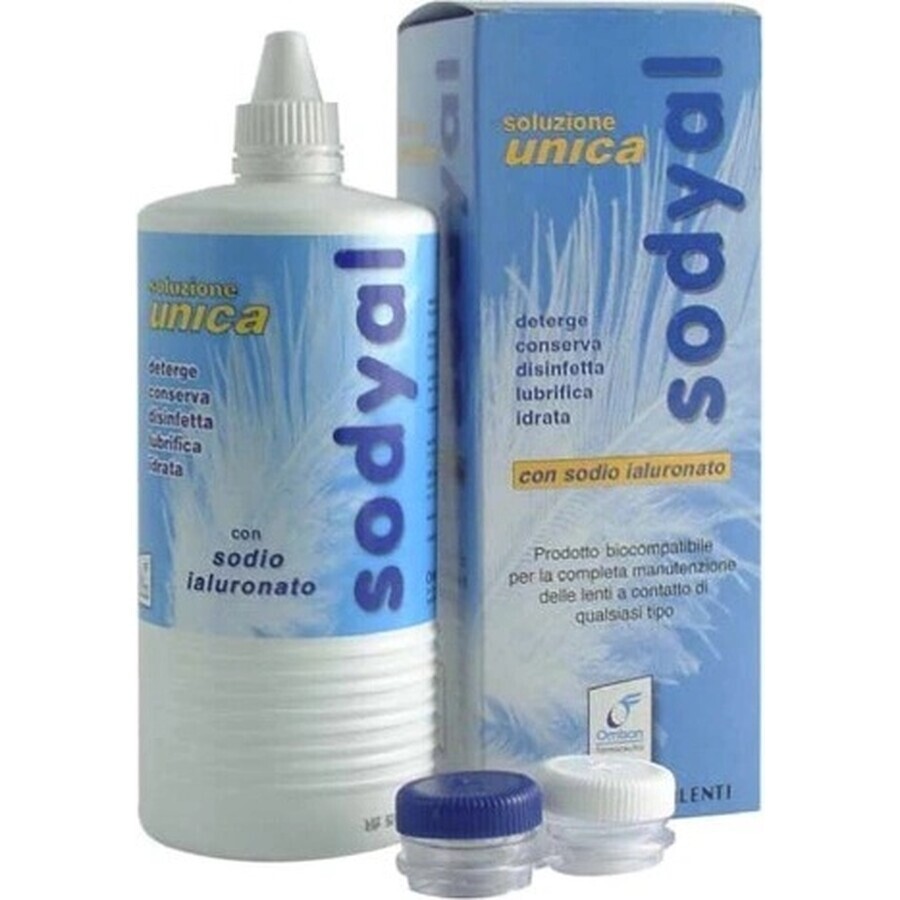 OMISAN Sodyal Unica contactlensvloeistof 1×360 ml voor alle soorten contactlenzen