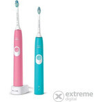 Philips Sonicare 4300 HX6807/35 1+1 1×1 set, spazzolino sonico 2 pezzi