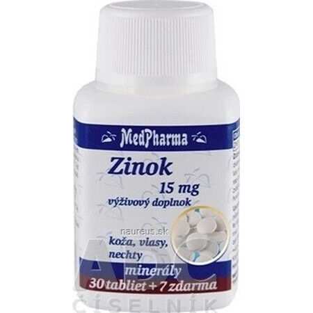 MedPharma ZINOC 15 mg 1×37 tbl, zinco