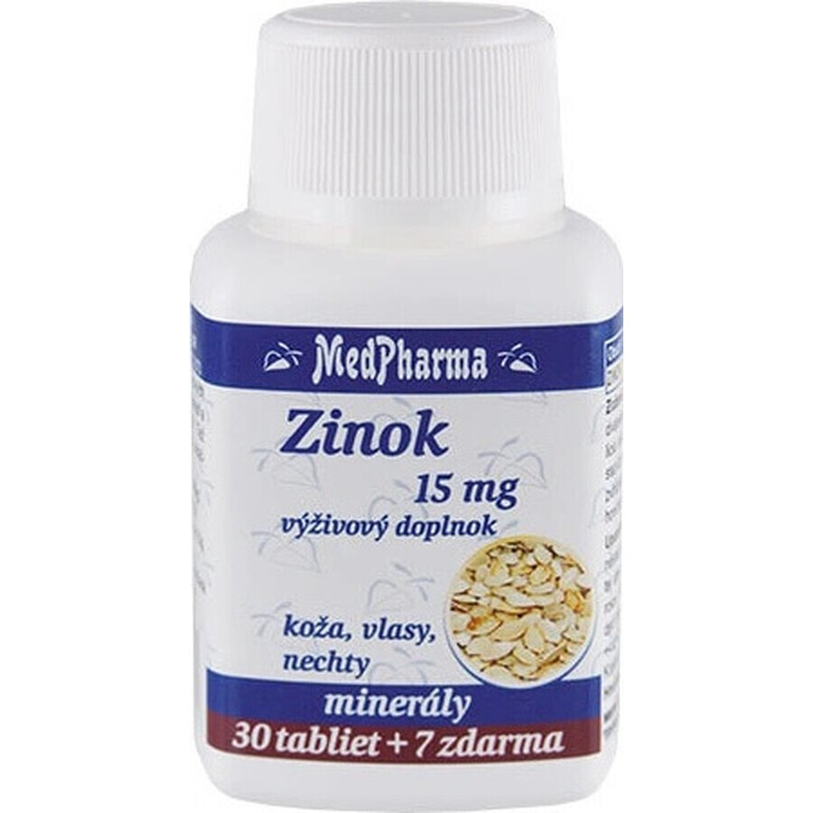 MedPharma ZINOC 15 mg 1×37 tbl, zinco