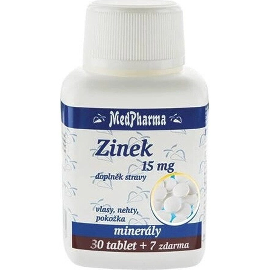 MedPharma ZINOC 15 mg 1×37 tbl, zinco