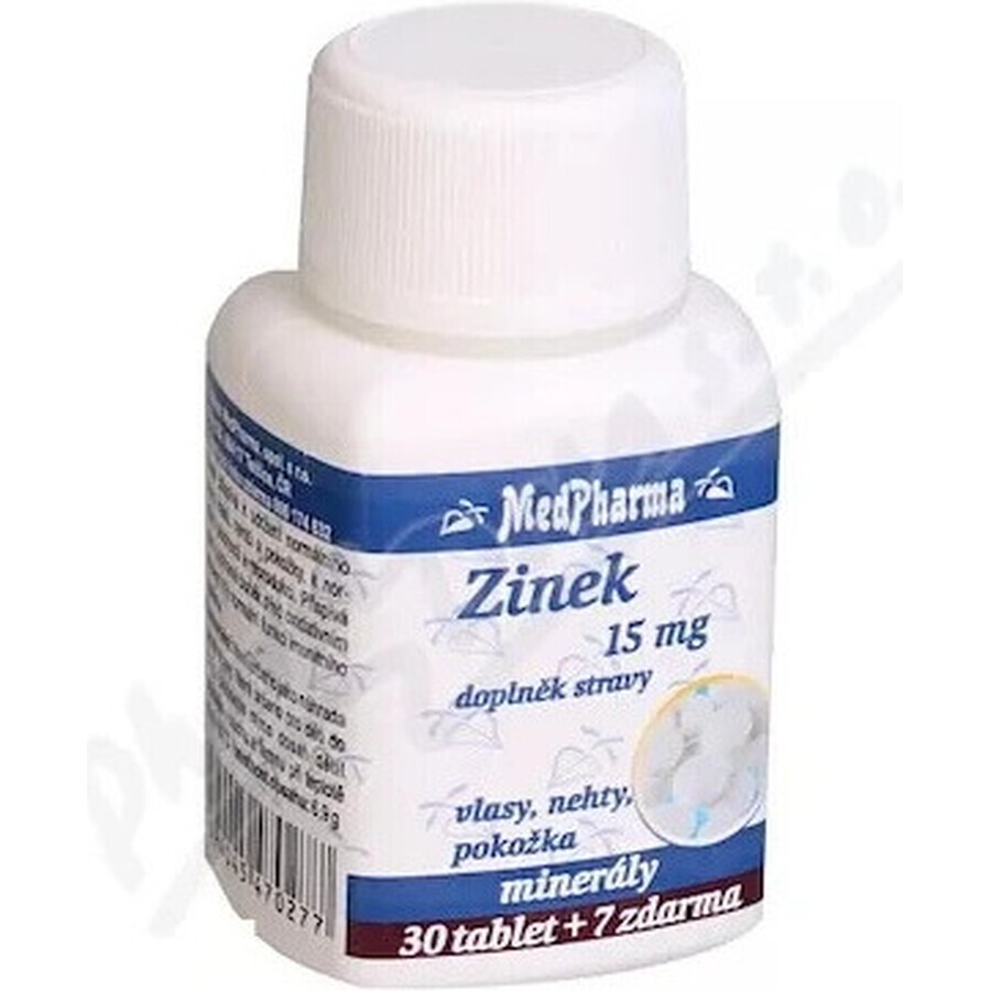 MedPharma ZINOC 15 mg 1×37 tbl, zinco