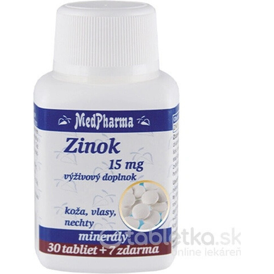 MedPharma ZINOC 15 mg 1×37 tbl, zinco