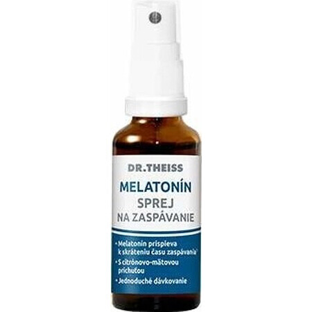 MELATONINA 30ML DR.THEISS SPRAY 1×30 ml, integratore alimentare