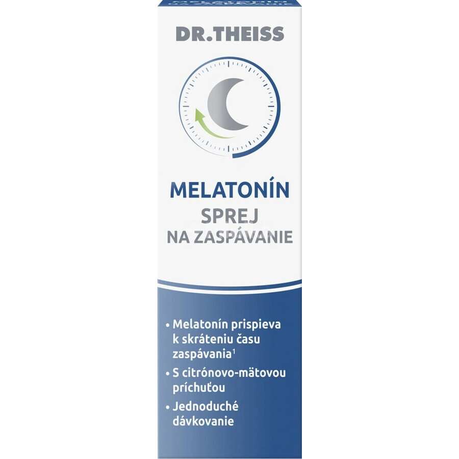 MELATONINA 30ML DR.THEISS SPRAY 1×30 ml, integratore alimentare