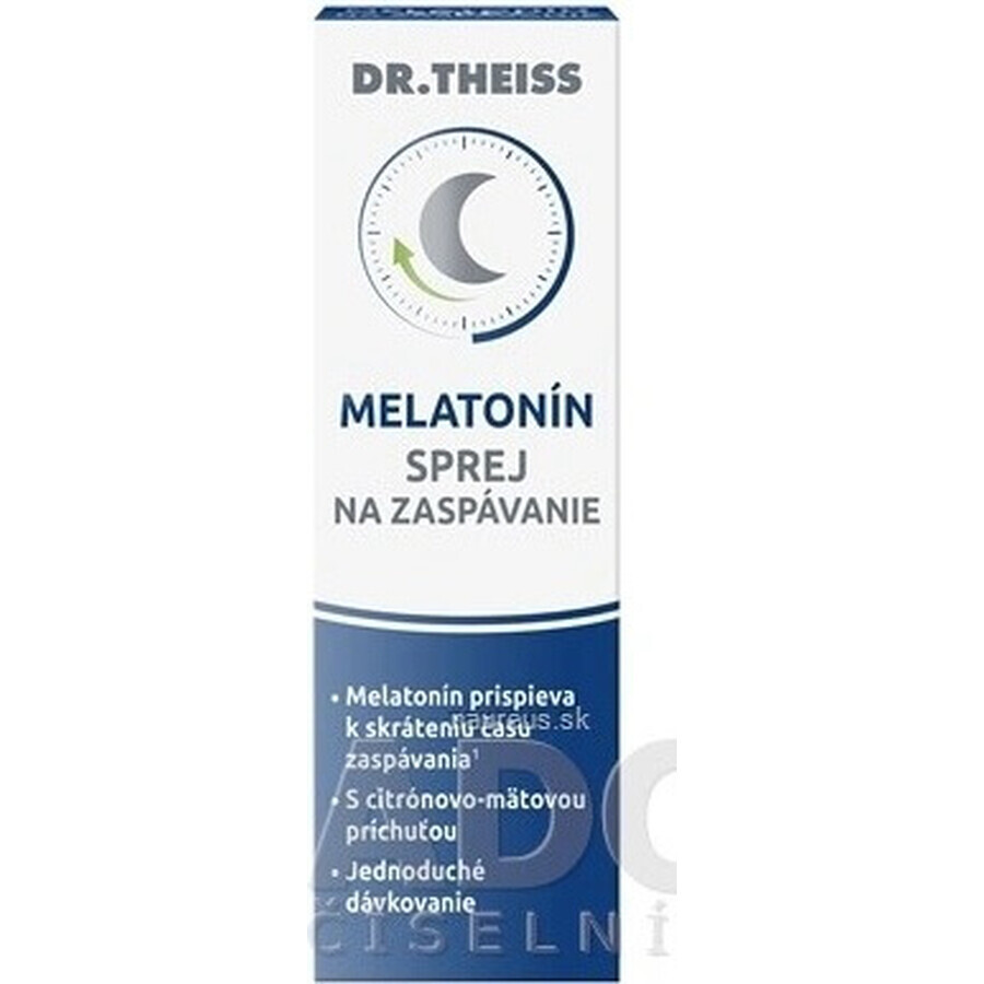 MELATONINA 30ML DR.THEISS SPRAY 1×30 ml, integratore alimentare