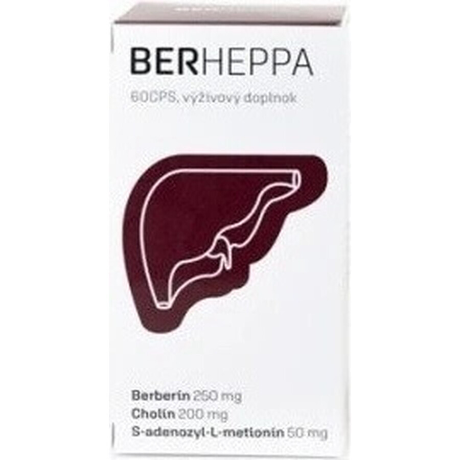 Berheppa 1×60 cps, complemento alimenticio