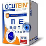 OCUTEIN BRILLANT Luteină 25 mg - DA VINCI 1×1 set, supliment alimentar 120 cps + cadou