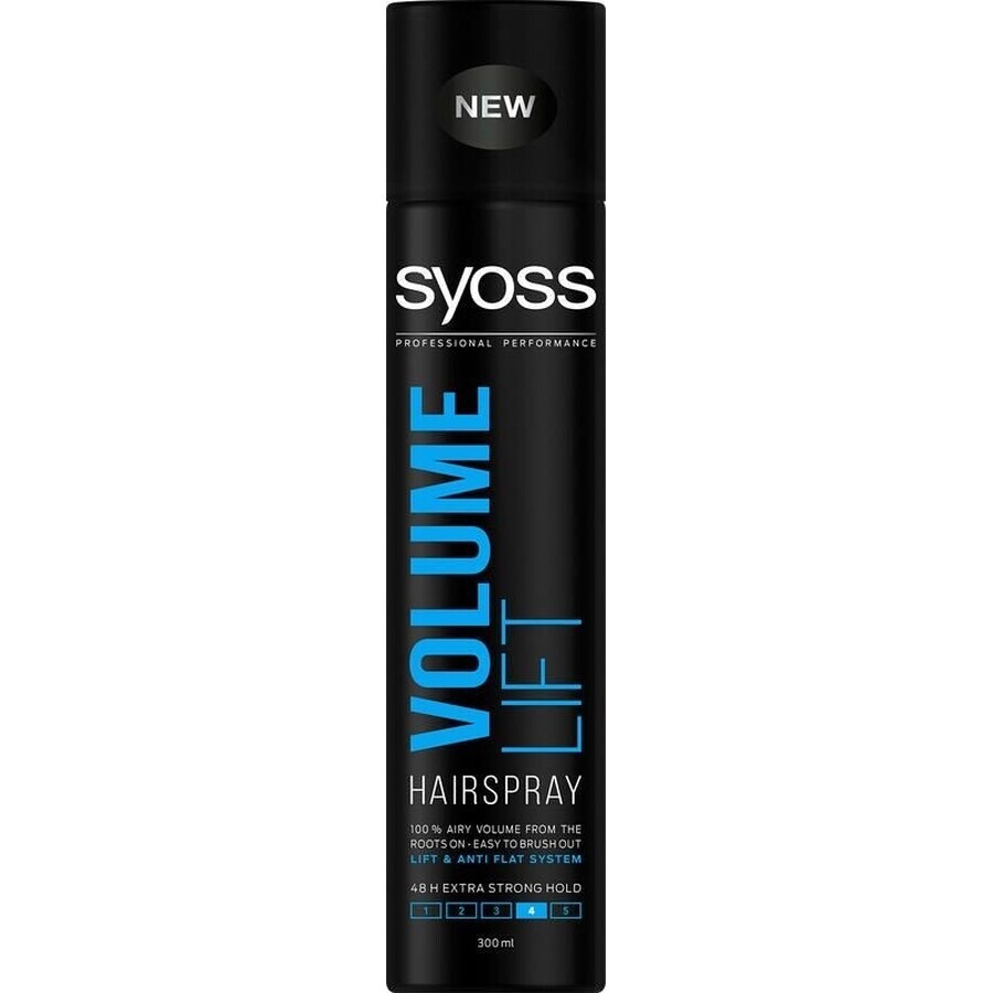 Syoss Volume Lift Hairspray 1×300 ml, lacca per capelli