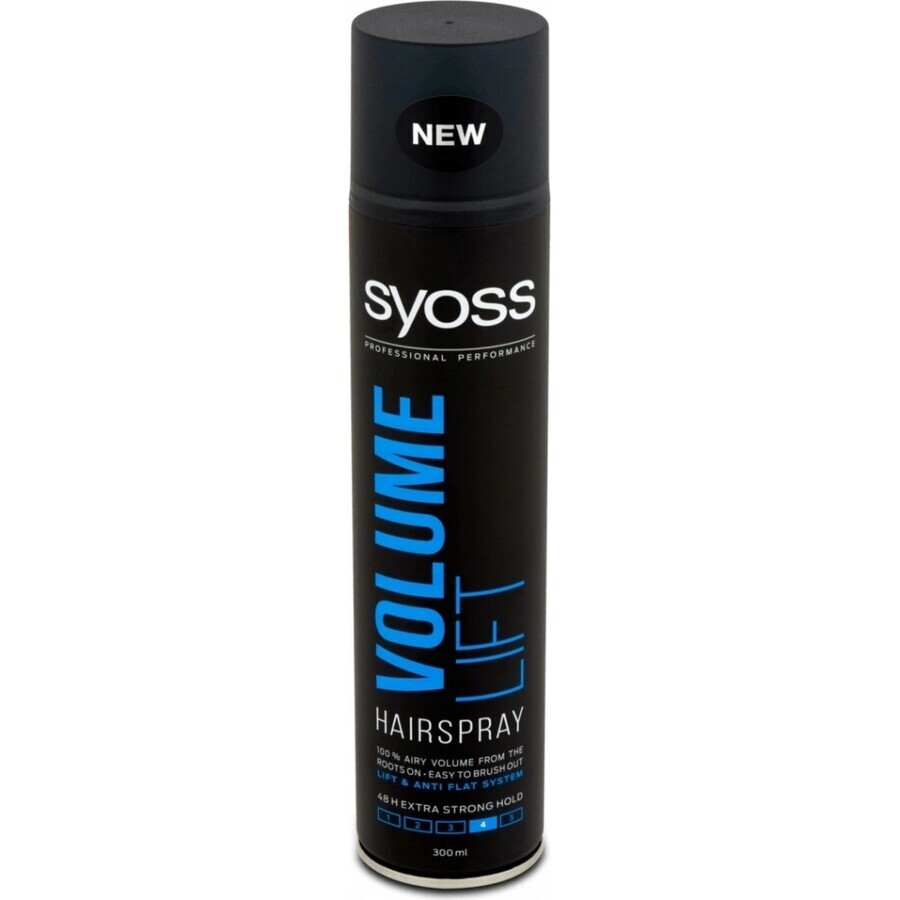 Syoss Volume Lift Hairspray 1×300 ml, lacca per capelli