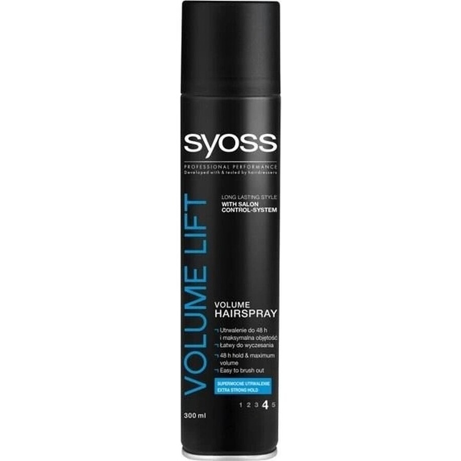 Syoss Volume Lift Hairspray 1×300 ml, lacca per capelli