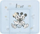 CEBA Disney Minnie &amp; Mickey Tappetino di ricambio morbido per cassettiera (75x72) Disney Minnie &amp; Mickey Grigio 1&#215;1 pz.