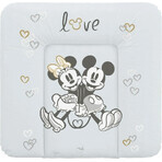 CEBA Disney Minnie & Mickey Tappetino di ricambio morbido per cassettiera (75x72) Disney Minnie & Mickey Grigio 1×1 pz.