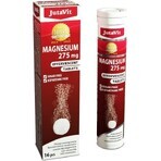 JutaVit Magnesio 275 mg + vitamina B6 compresse effervescenti al gusto di arancia e melograno 1x16 pz.