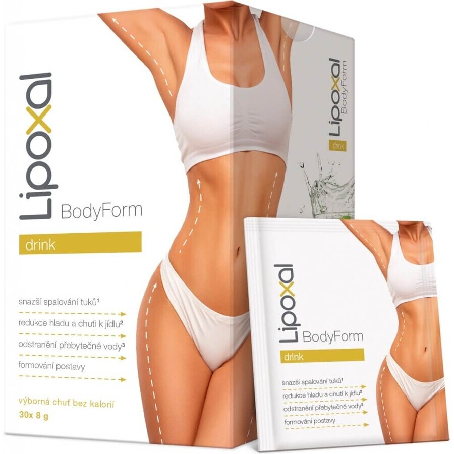 Lipoxal BodyForm Drink 30×8 g, integratore alimentare