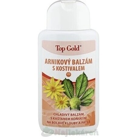 TOP GOLD Arnica con balsamo al midollo osseo 1×200 ml, balsamo